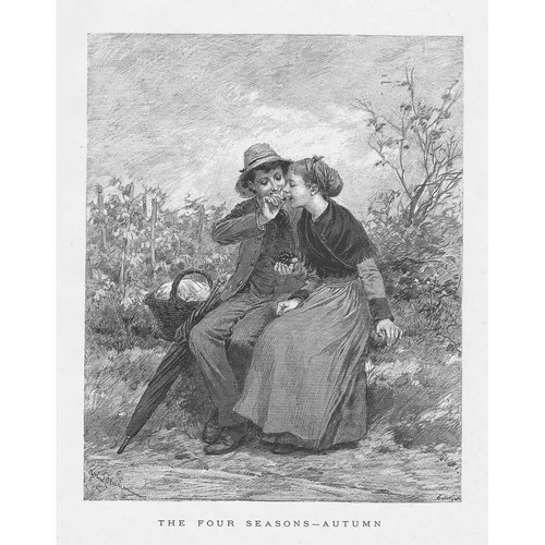 Herbst die vier jahreszeiten - die,