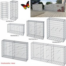 Gabionen Steingabionen Steinkorb Gabione Wand Drahtkorb Steinkorb