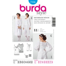 Burda 7156 historisches - burda,