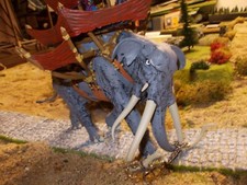 gw Herr der Ringe Figuren  Mumakil Olifant + 16 Sonderbesatzung tabletop