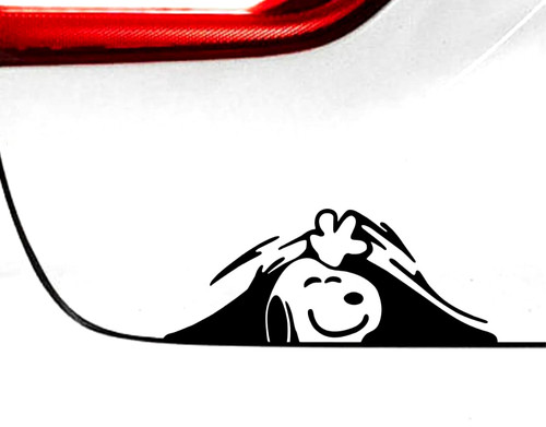Aufkleber snoopy 20x8cm - aufkleber,