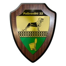 Wappenschild PzGrenBtl 22