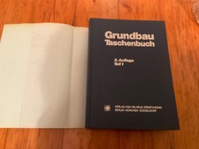 Grundbau-Taschenbuch Band