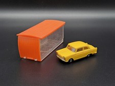 Siku V141 Plastik DKW JUNIOR GELB mit Garagen OVP seltene Ausführung RAR