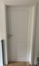 Tür zarge in - tür, supraweiß
