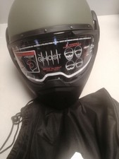 Motorradhelm Caberg Ghost Jethelm Plain Streetfighter Grün Größe S