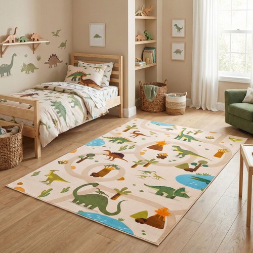 Kinderteppich dinosaurier - kinderteppich,
