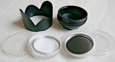Sony MC Protector UV Filter ND8 Ø58mm Gewinde + Gegenlichtblende Adapter Ø55mm 