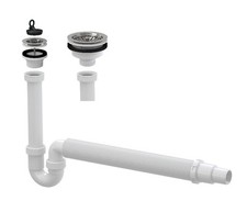 Ablaufgarnitur Siphon Küche