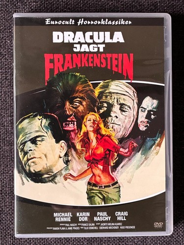 Dracula jagt frankenstein - jagt, dvd