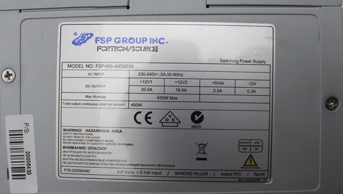 Fsp fsp450 40emdn 450w - fsp, atx