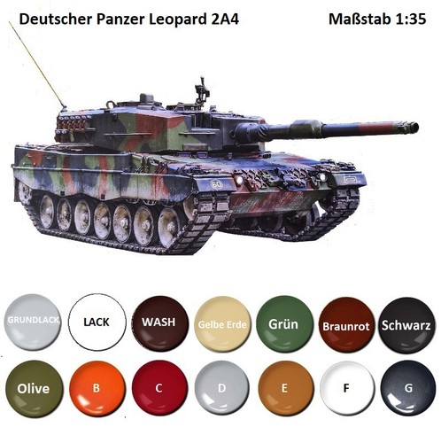 Deutscher panzer leopard 2a4 - panzer,