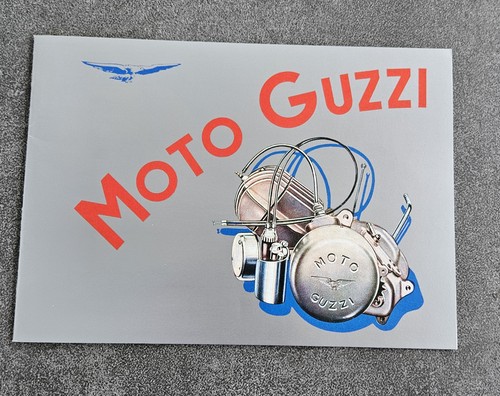 Moto guzzi brochure 1952 - guzzi,