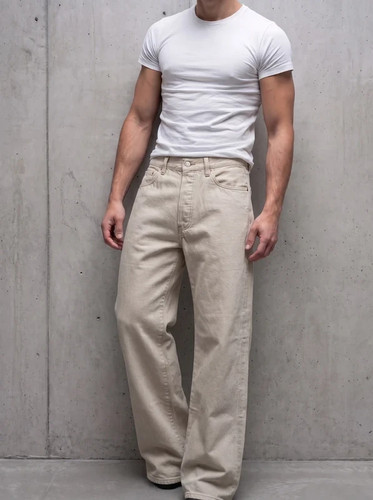 Levi 501 jeans beige - 👖,