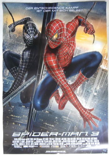 Spider man kinoplakat - 3, (2007)