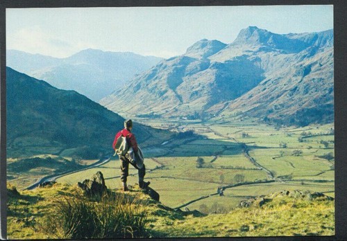 Cumbria postkarte wanderer - cumbria,
