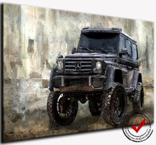 MERCEDES G500 LEINWAND BILD