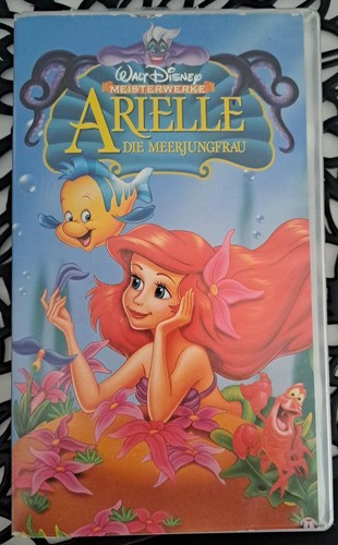 Disney vhs arielle die - disney, –