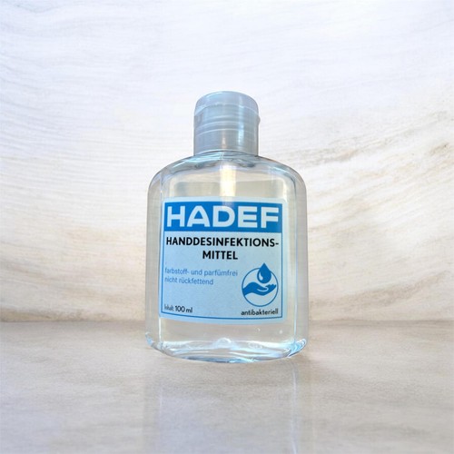 Händedesinfektion hadef 100 - händedesinfektion,