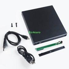 12,7mm USB 2.0 Externes Gehäuse für PATA IDE Laptop DVD Blu-ray Laufwerk Brenner
