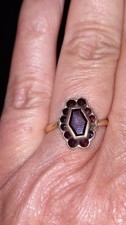 Ring, antik, vergoldet,  1