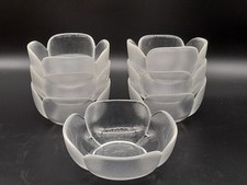 Rosenthal Form ohne Namen 7 Schalen 5 bzw. 6 cm hoch Glas Björn Wiinblad