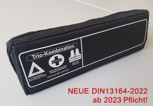 Schwarz trio 3in1 kombitasche - 3in1,