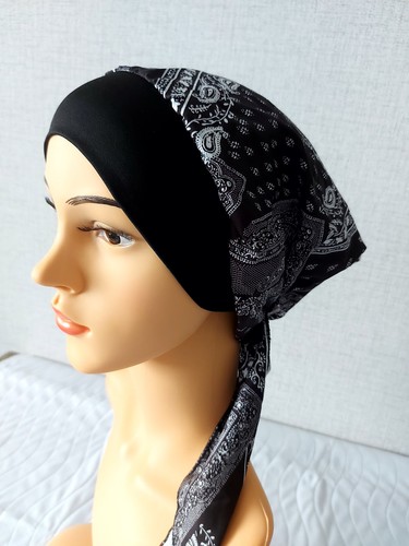 Damen kopftuch turban paisley - kopftuch,