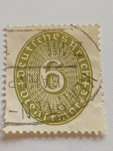 Dienstmarke deutsches reich - deutsches, reich.
