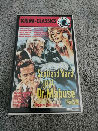 Vhs scotland yard jagt - vhs,