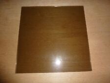 GLASSCHEIBE-GETÖNTES GLAS-RAUCHGLASSCHEIBE- CA. 40,7 X 40,7 CM - CA. 0,8 CM DICK