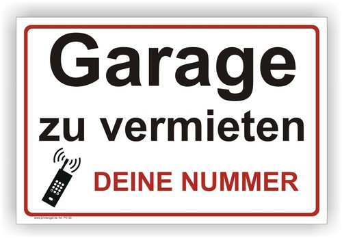 Garage vermieten mit ihren - zu,