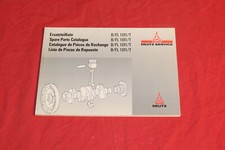 Ersatzteilliste DEUTZ Motor B FL 1011 , T