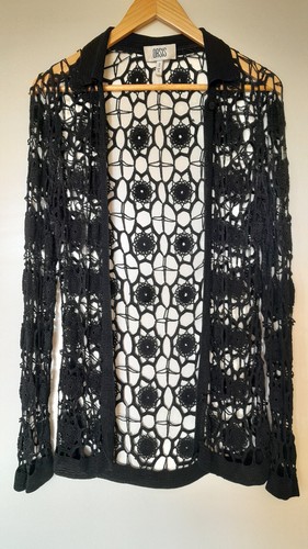 Damenstrick cardigan spitze - damenstrick,