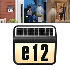 LED Solar Hausnummernleuchte
