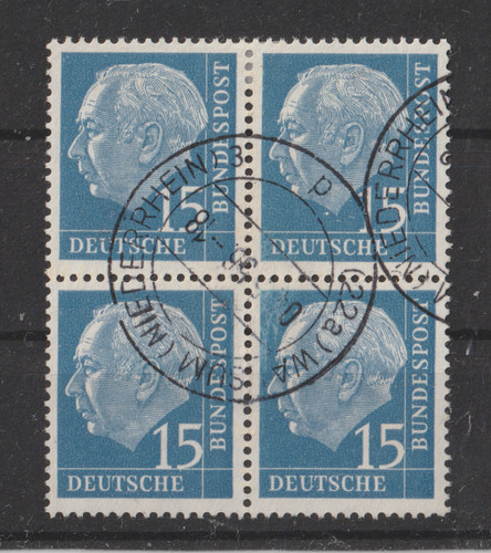 Bund heuss mi 184 - 15, mi.