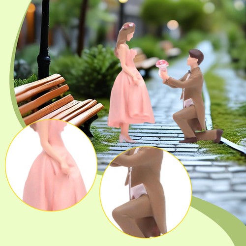 Miniatur hochzeitspaar set - hochzeitspaar,