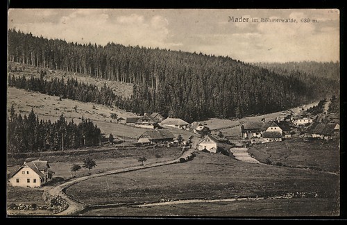 Ansichtskarte mader - mader, im