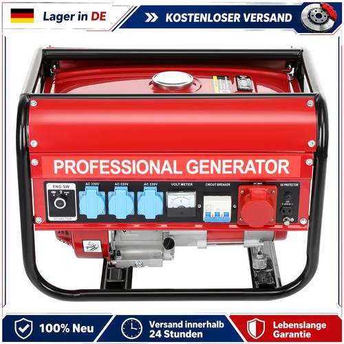 6500w benzin notstromaggregat - benzin,