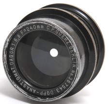 Goerz Berlin Dopp-Anastigmat Dagor 6,8/240mm lens