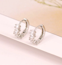 Klapp Creolen Doppelreihen