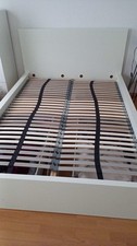 IKEA Malm Bett 140x200 mit Lattenrost 2 Schubladen Bettkasten Bettkasten