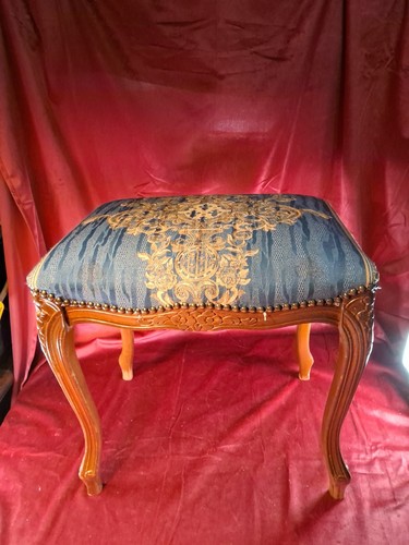 Alter hocker schemel - hocker, stoff