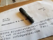 GESIPA Nietzange Pneumatisch Ersatzteil GBM 95 Gewindedorn M6 7279132 Bundeswehr