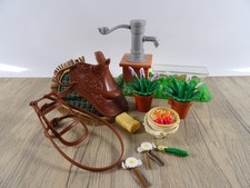 Vintage Zubehör für Barbie-Pferd Nimmersatt Sattel Zaumzeug Wasserpumpe (19087)