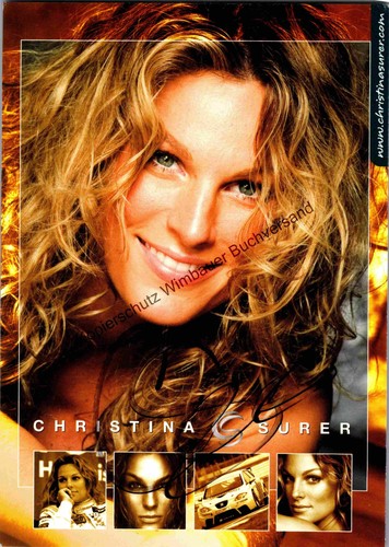 Original autogramm christina - autogramm,