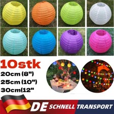 10x papierlaterne - 10x,