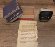 DDR Diabetrachter Malirex, original Karton und Beschreibung
