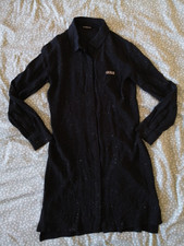 GUESS Kleid, Gr. 14, Schwarz, Viskose