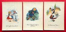 3 x Künstler AK von Liesel Lauterborn Kinder Matrose Leiter Burg Krug   ( 100526